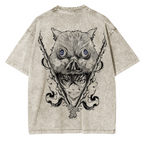Inosuke,Demon Slayer Anime Unisex Washed T-Shirt