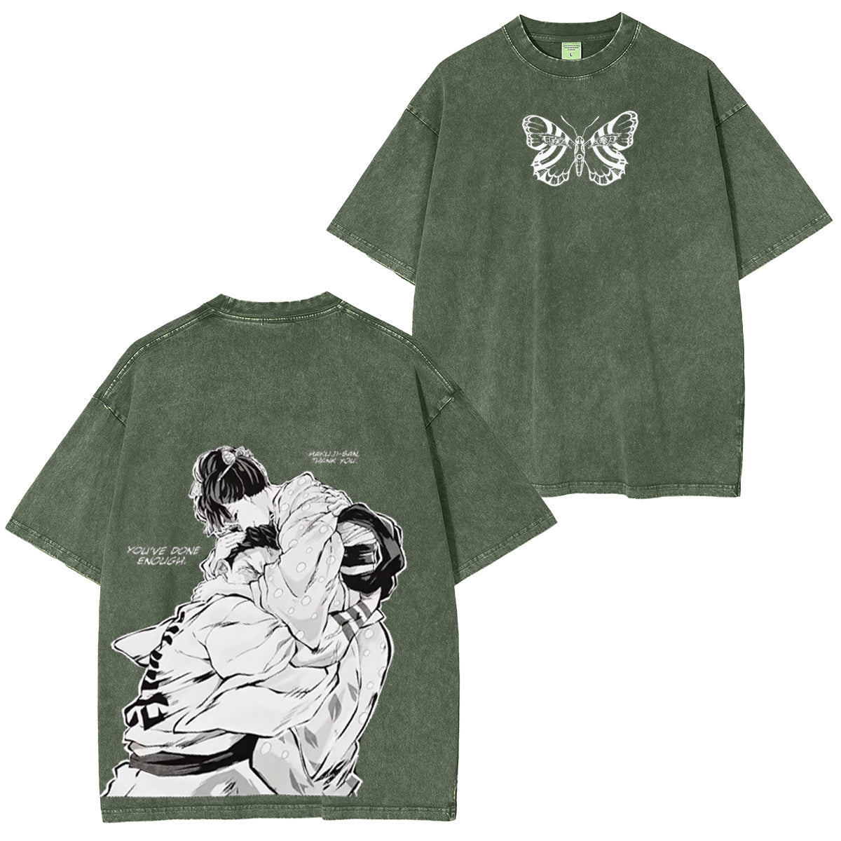 Akaza Demonslayer Vintage Tee