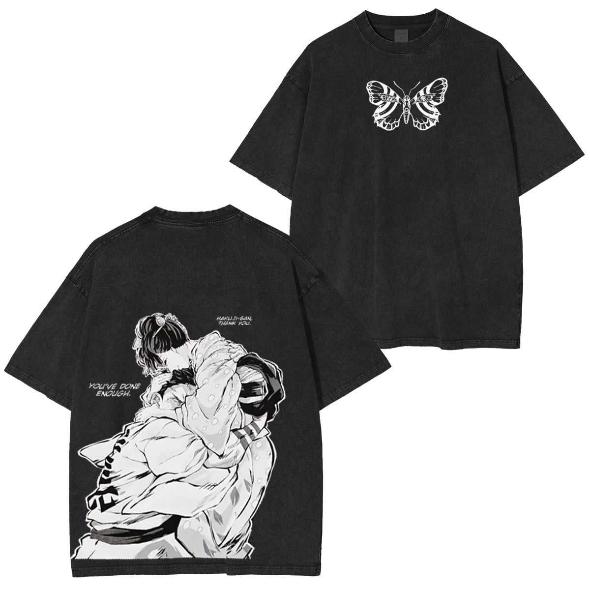 Akaza Demonslayer Vintage Tee