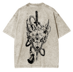Chainsaw Man Anime Unsiex Washed T-Shirt