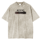 Chainsaw Man Anime Unsiex Washed T-Shirt