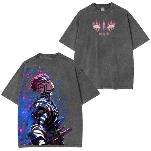 Akaza,Demon Slayer Vintage Tee