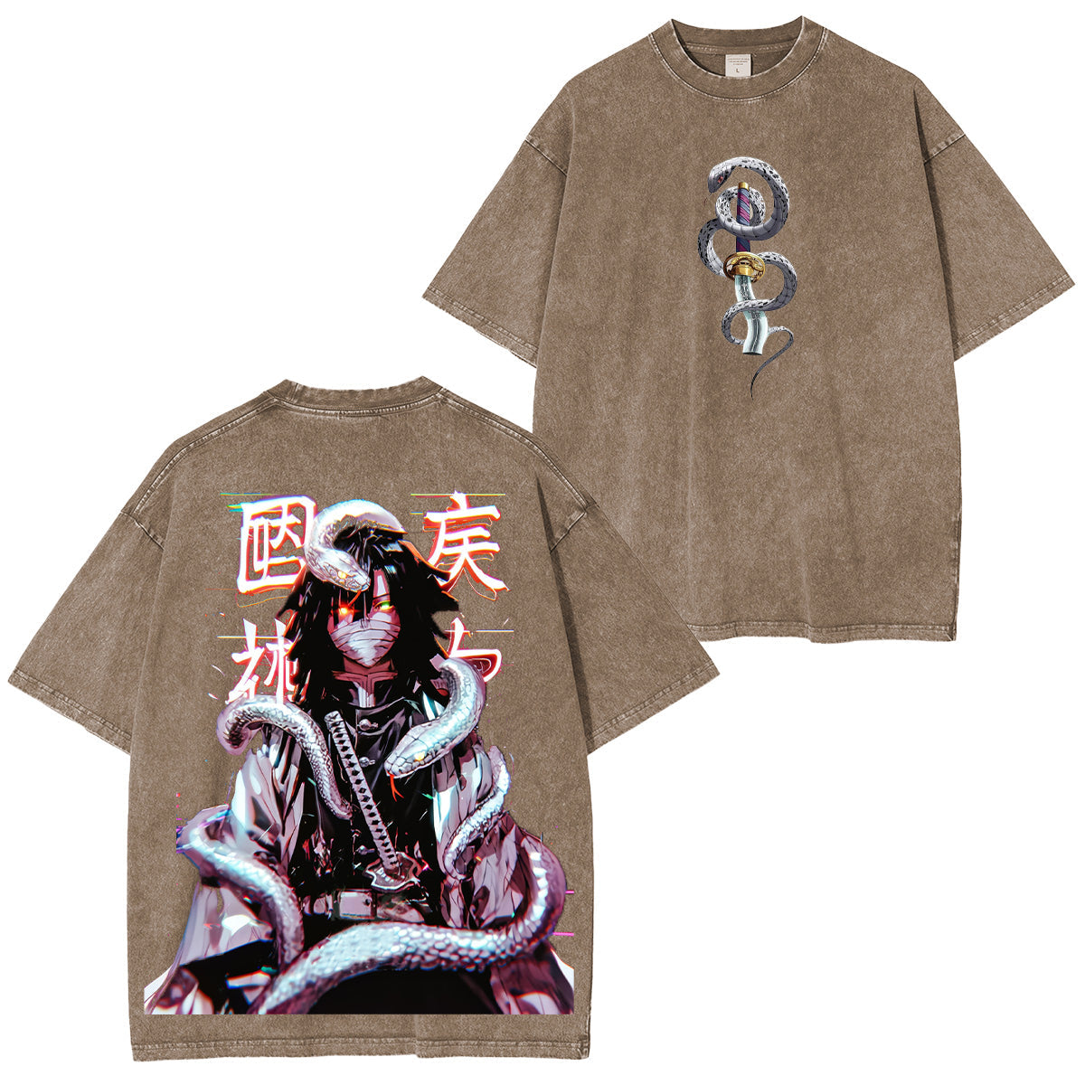 Obanai Iguro Demon Slayer Vintage Tee