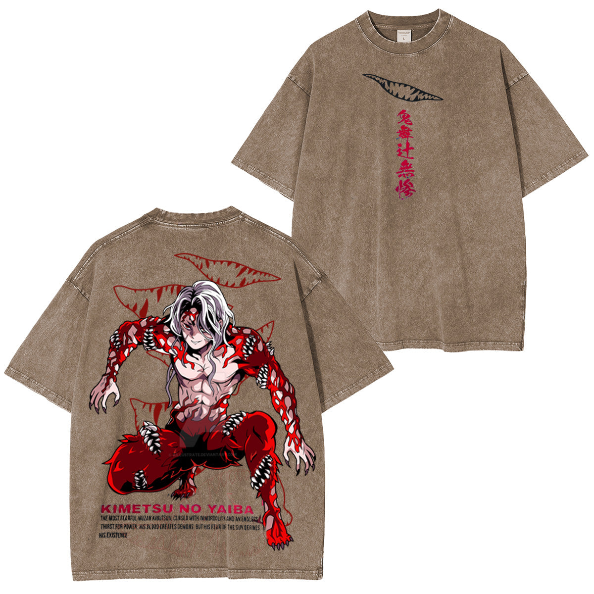 Muzan Kibutsuji Demon Slayer Vintage Tee