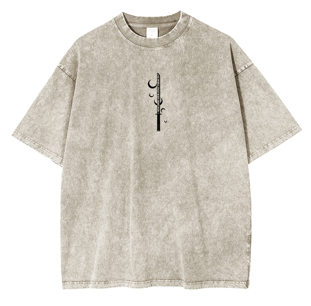 kokushibo,Demon Slayer Anime Unisex Washed T-Shirt