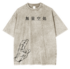Gojo Satoru Anime Unsiex Washed T-Shirt