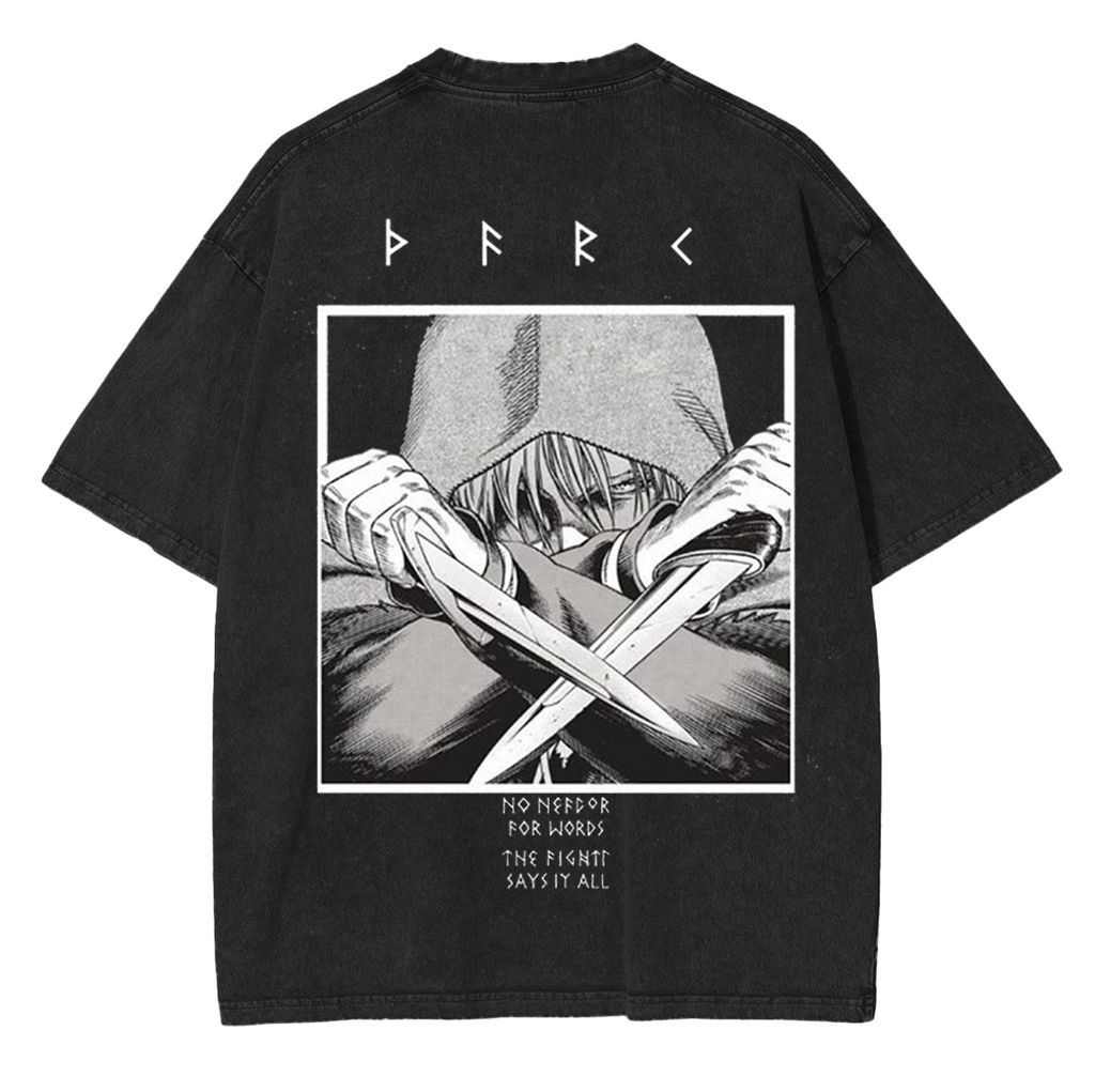 Vinland Saga Anime Unisex Washed T-Shirt