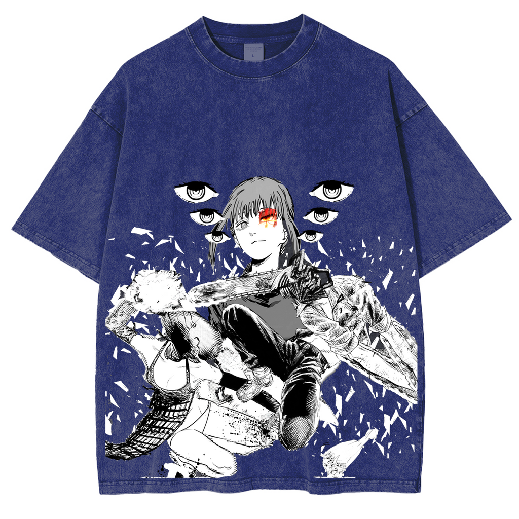 Chainsaw Man Unsiex Washed T-Shirt
