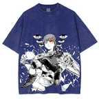 Chainsaw Man Unsiex Washed T-Shirt