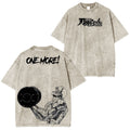 Jack Hanma ONE MORE Unsiex Washed T-Shirt