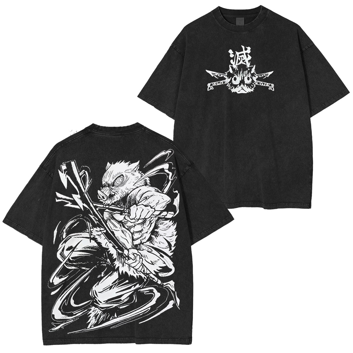 Inosuke Demon Slayer Vintage Tee
