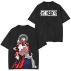 LUFFY, ONE PIECE Vintage Anime Washed T-shirt/Crewneck/Hoodie