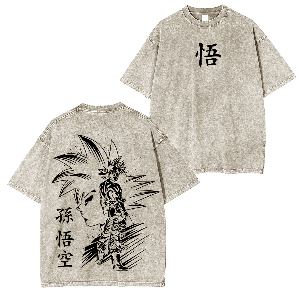 Son Goku - Dragon Ball Z  Washed T-shirt/Crewneck/Hoodie