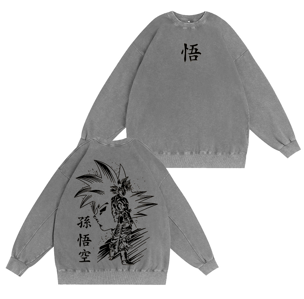 Son Goku - Dragon Ball Z  Washed T-shirt/Crewneck/Hoodie