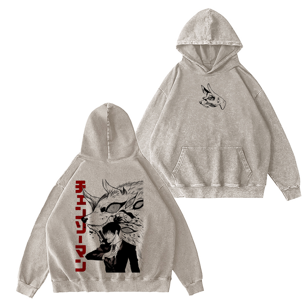 Chainsaw Man Washed T-shirt/Crewneck/Hoodie