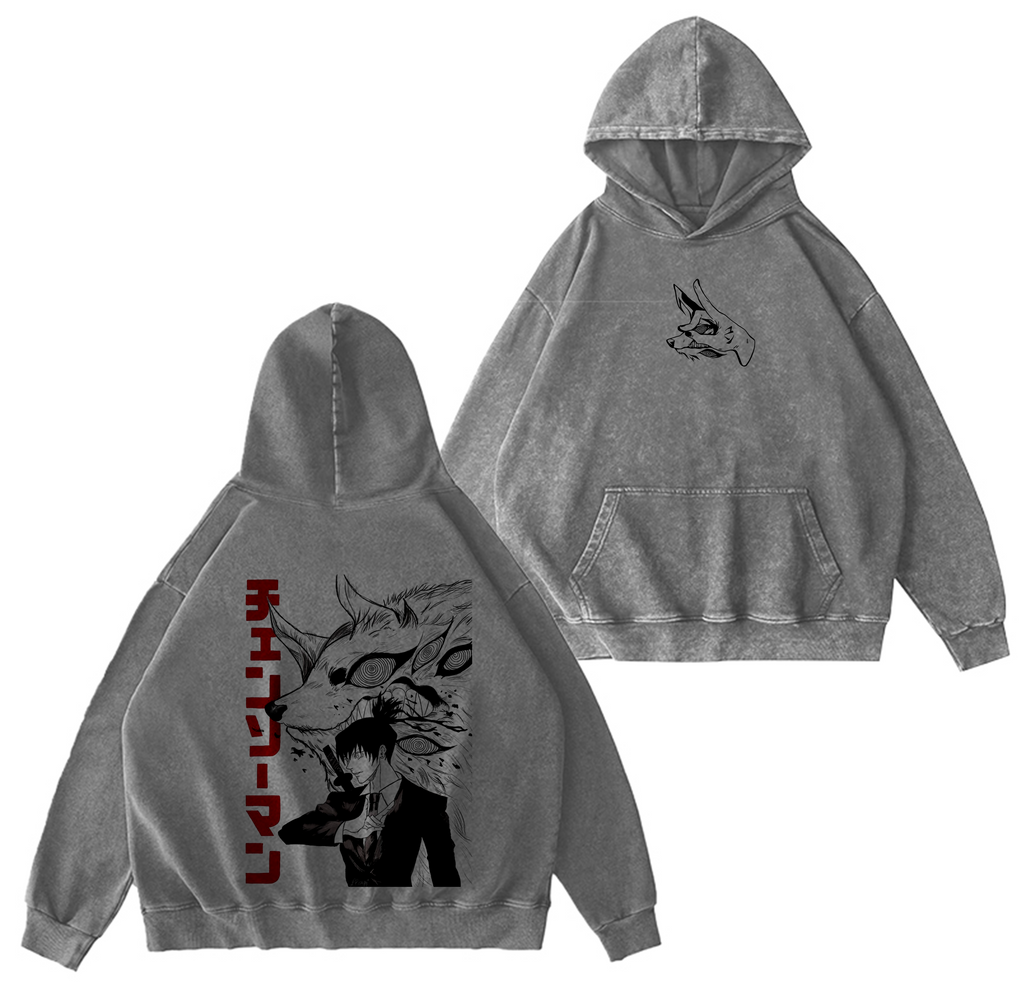 Chainsaw Man Washed T-shirt/Crewneck/Hoodie