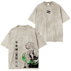 Demon Slayer: Sanemi Vintage washed T-shirt/Crewneck/Hoodie