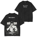 Black Clover Yami Rough attitude calm confidence pure Black Bulls Vintage Tee