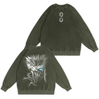 Gojo Satoru The Honored One Red Sensei Jujutsu Kaisen Washed T-shirt/Crewneck/Hoodie