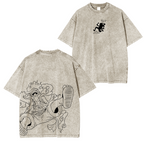 Luffy One Piece Washed T-shirt/Crewneck/Hoodie
