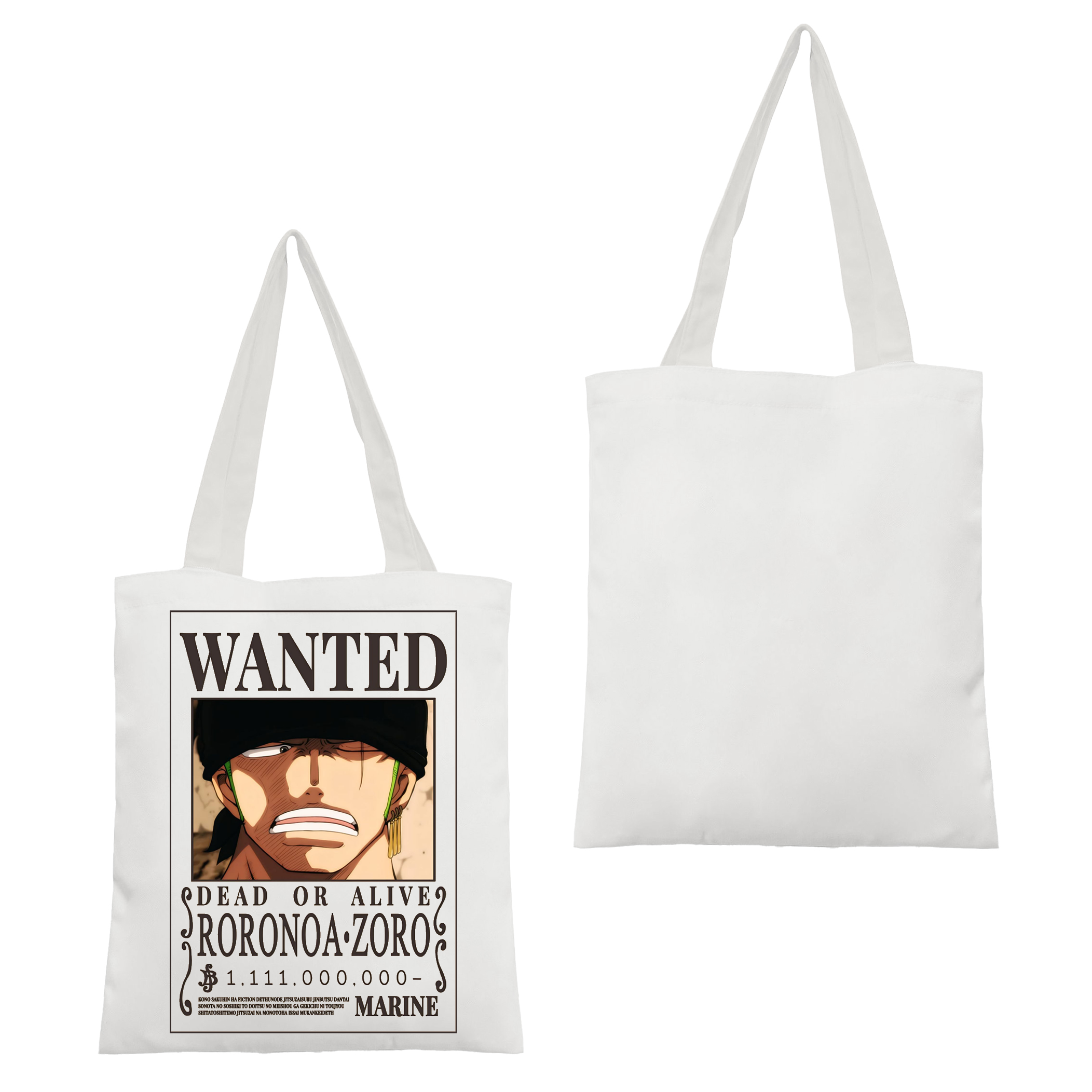 One Piece Fans Anime canvas bag