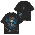 "Gojo Satoru ""I'm the Strongest"" Jujutsu Kaisen Anime Washed T-shirt/Crewneck/Hoodie"