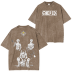 One Piece -Monster Trio Washed T-shirt/Crewneck/Hoodie
