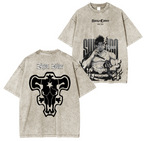 Yami Sukehiro,Black Clover Anime Washed T-shirt/Crewneck/Hoodie