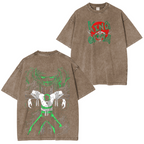 Zoro Roronoa One Piece Luffy Anime Washed T-shirt/Crewneck/Hoodie