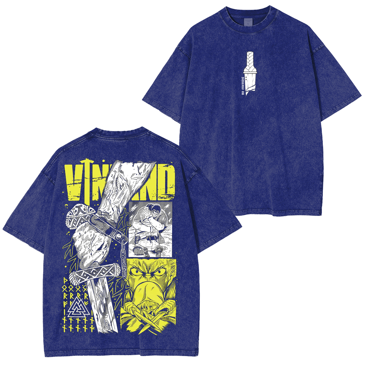 Vinland Saga Anime Unisex Washed T-Shirt