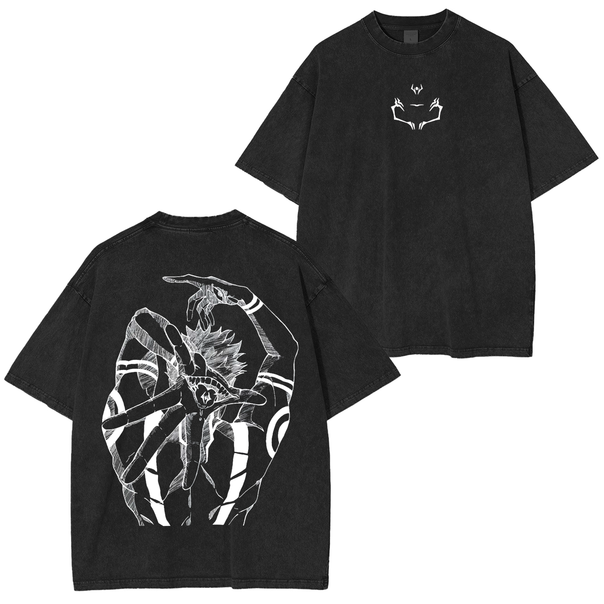 Jujutsu Kaisen Anime Unisex Washed T-Shirt