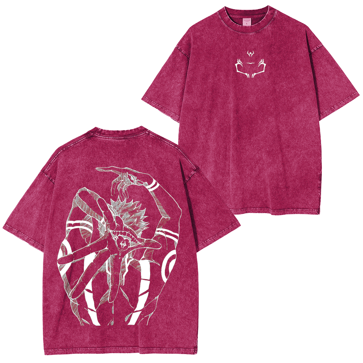 Jujutsu Kaisen Anime Unisex Washed T-Shirt