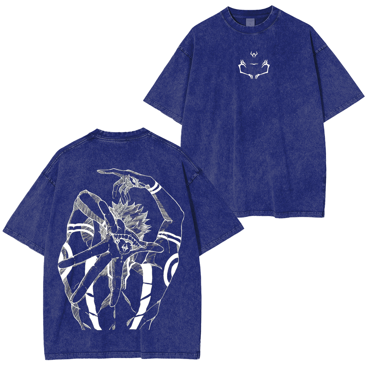 Jujutsu Kaisen Anime Unisex Washed T-Shirt