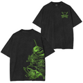 Ronoa Zoro One Piece Anime Unisex Washed T-Shirt