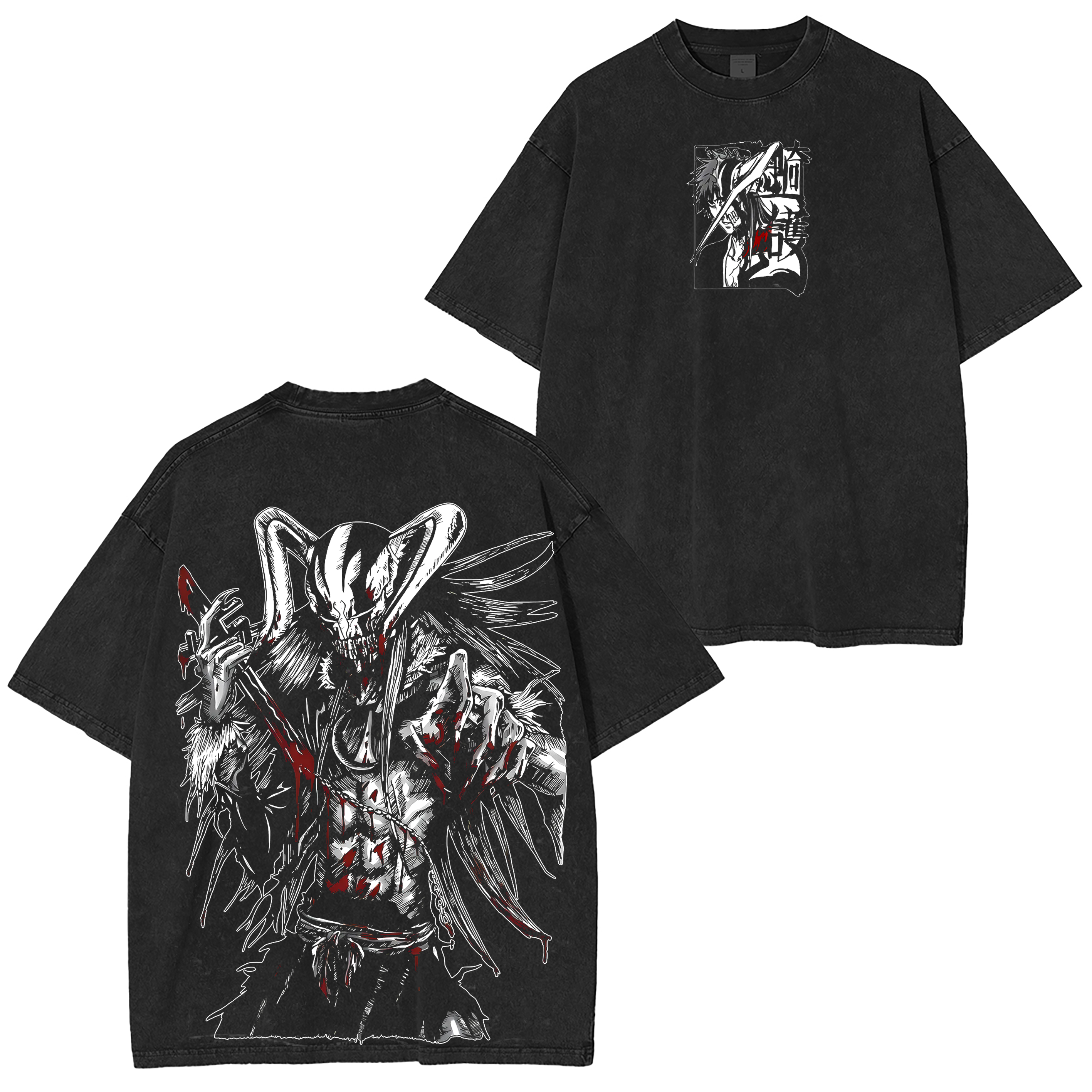Bleach Anime Washed T-shirt/Crewneck/Hoodie