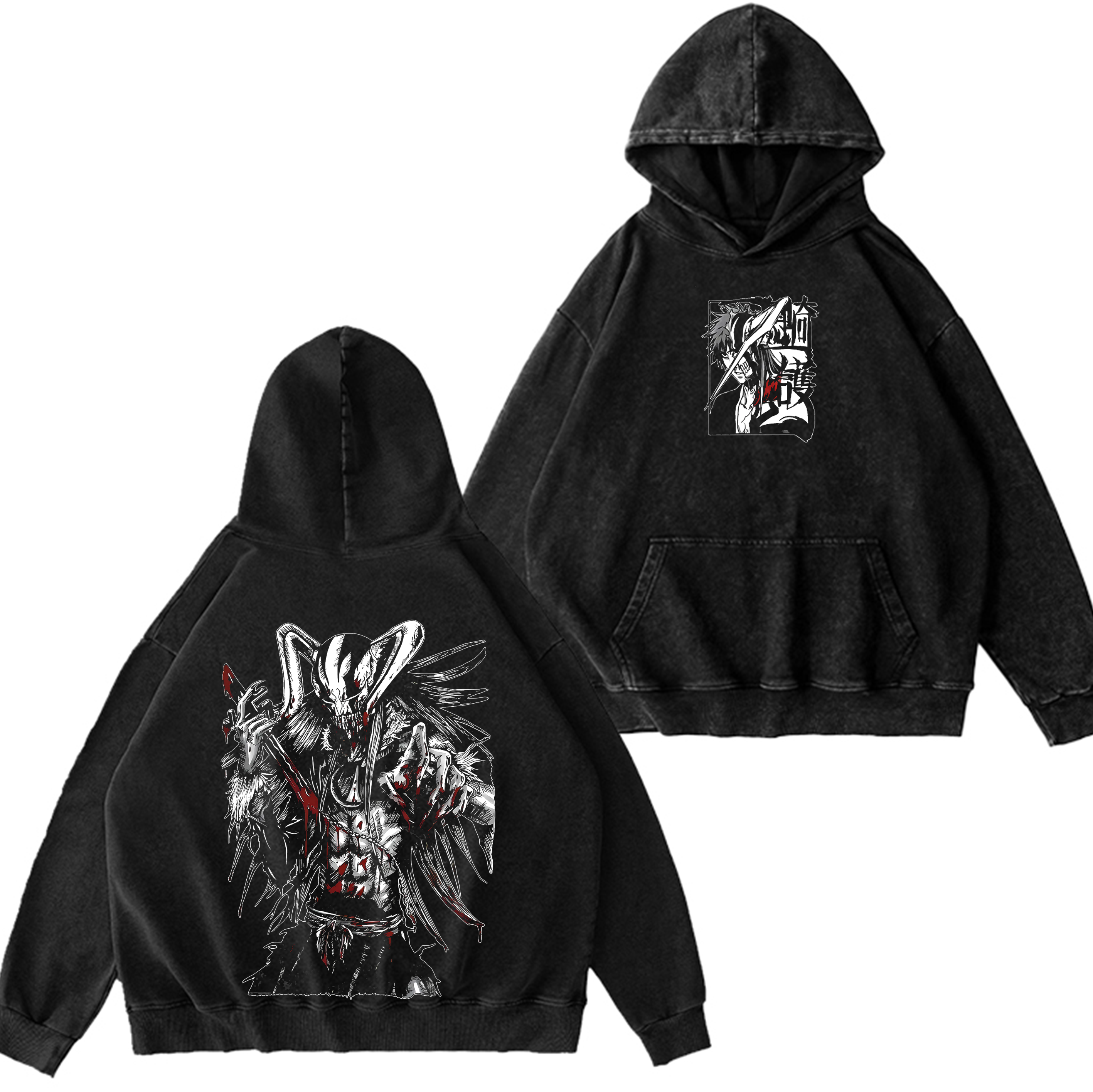 Bleach Anime Washed T-shirt/Crewneck/Hoodie