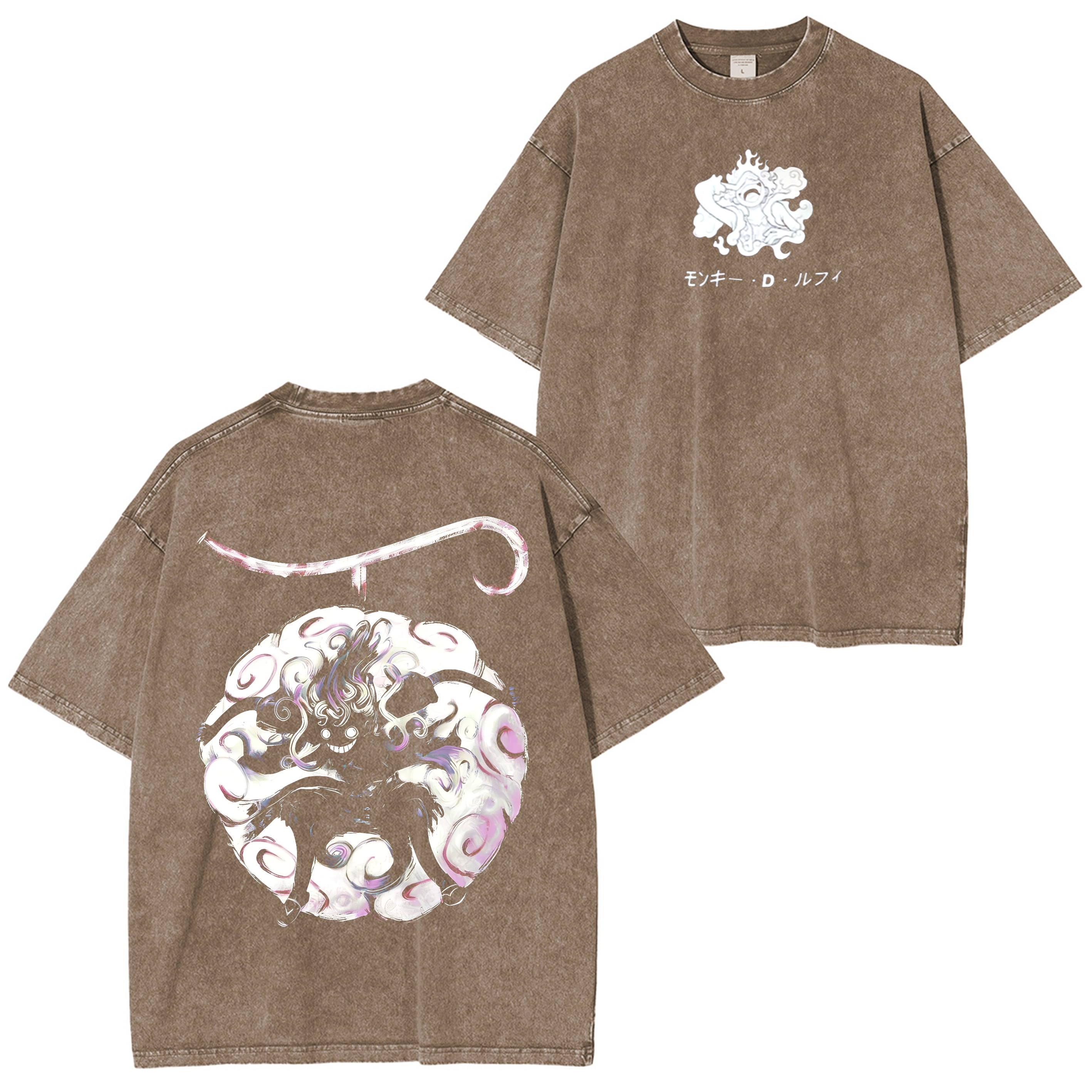One Piece Anime Washed T-shirt/Crewneck/Hoodie