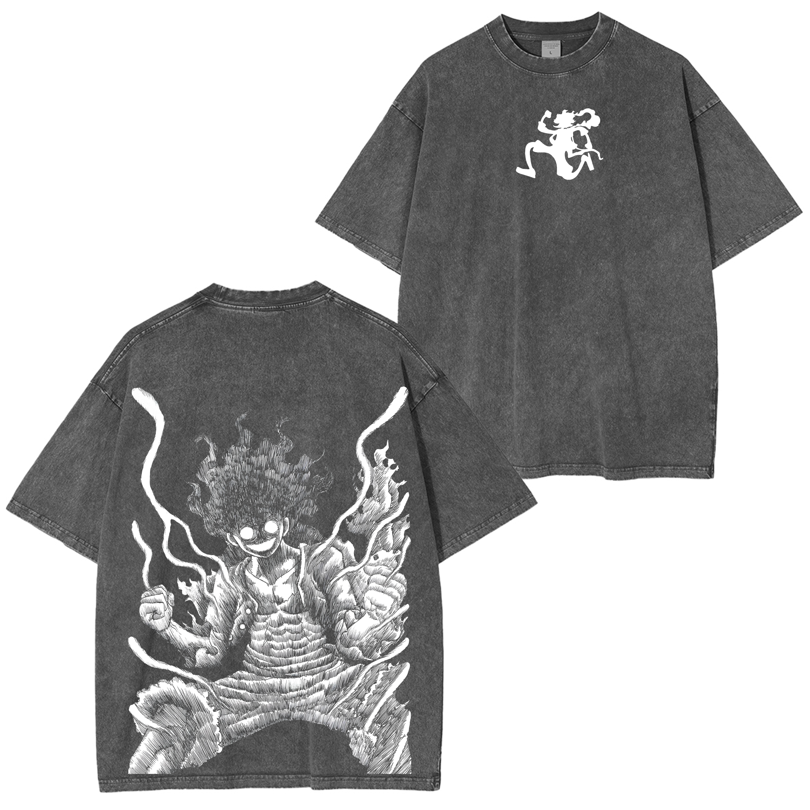 Luffy,One Piece  Anime Washed T-shirt/Crewneck/Hoodie