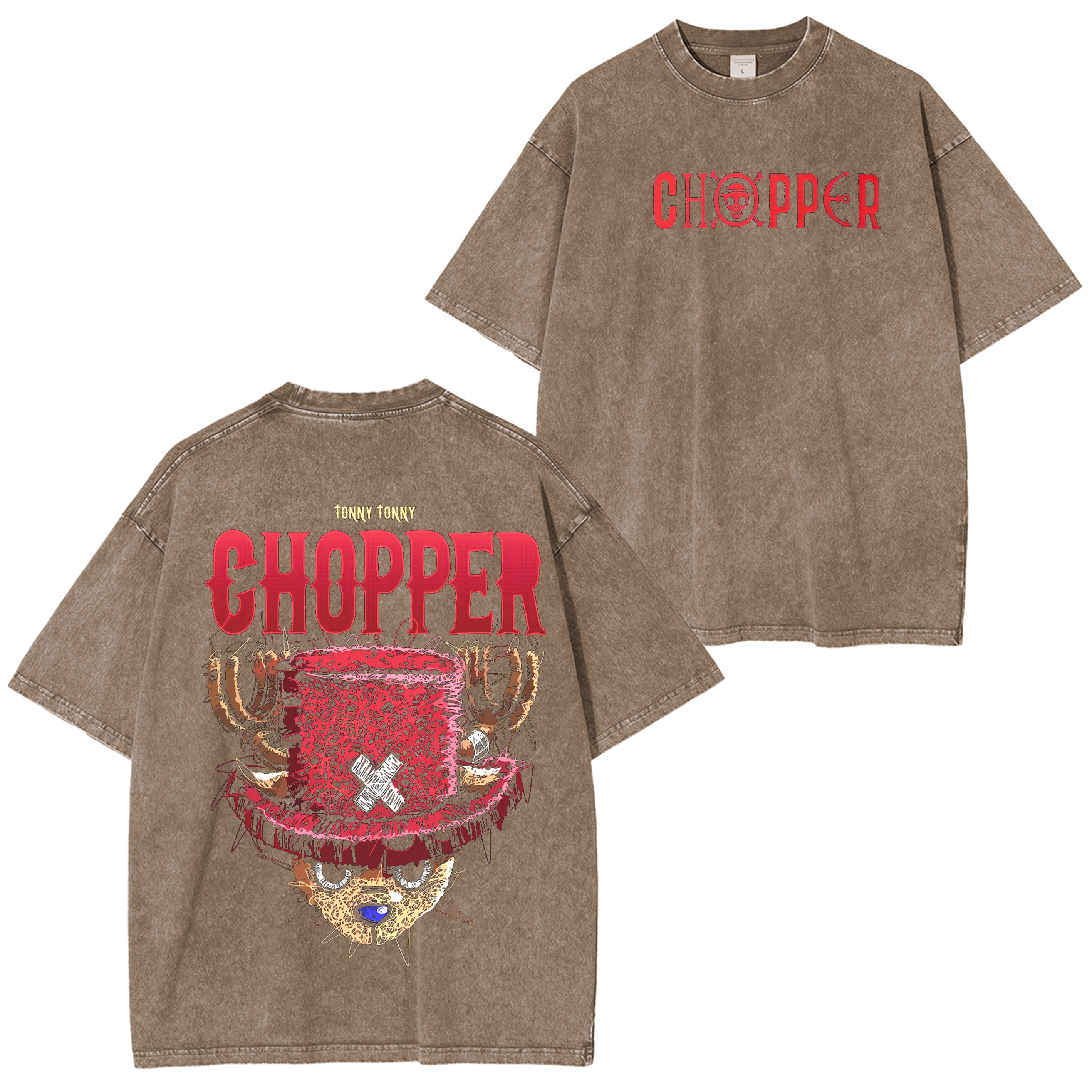 One Piece  Anime Washed T-shirt/Crewneck/Hoodie