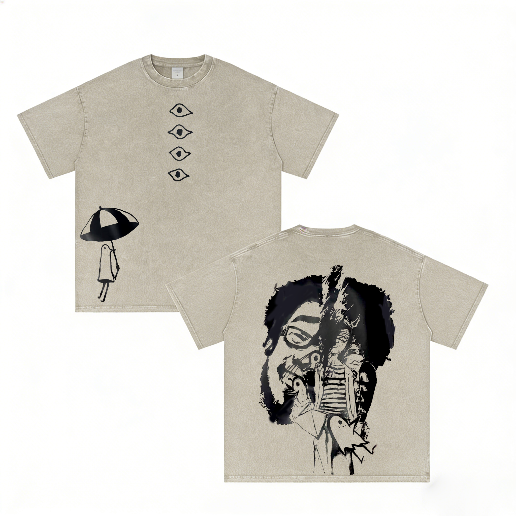 Goodnight Punpun Anime Washed T-shirt/Crewneck/Hoodie