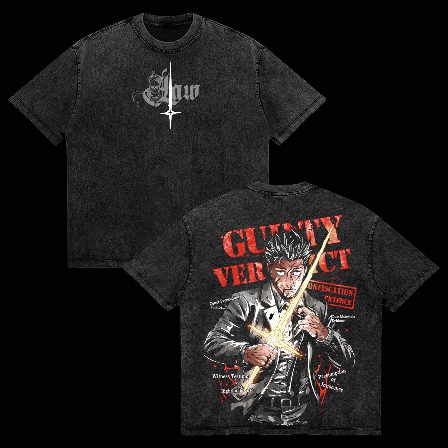 Hiromi Higuruma,Jujutsu Kaisen Anime Washed T-shirt/Crewneck/Hoodie