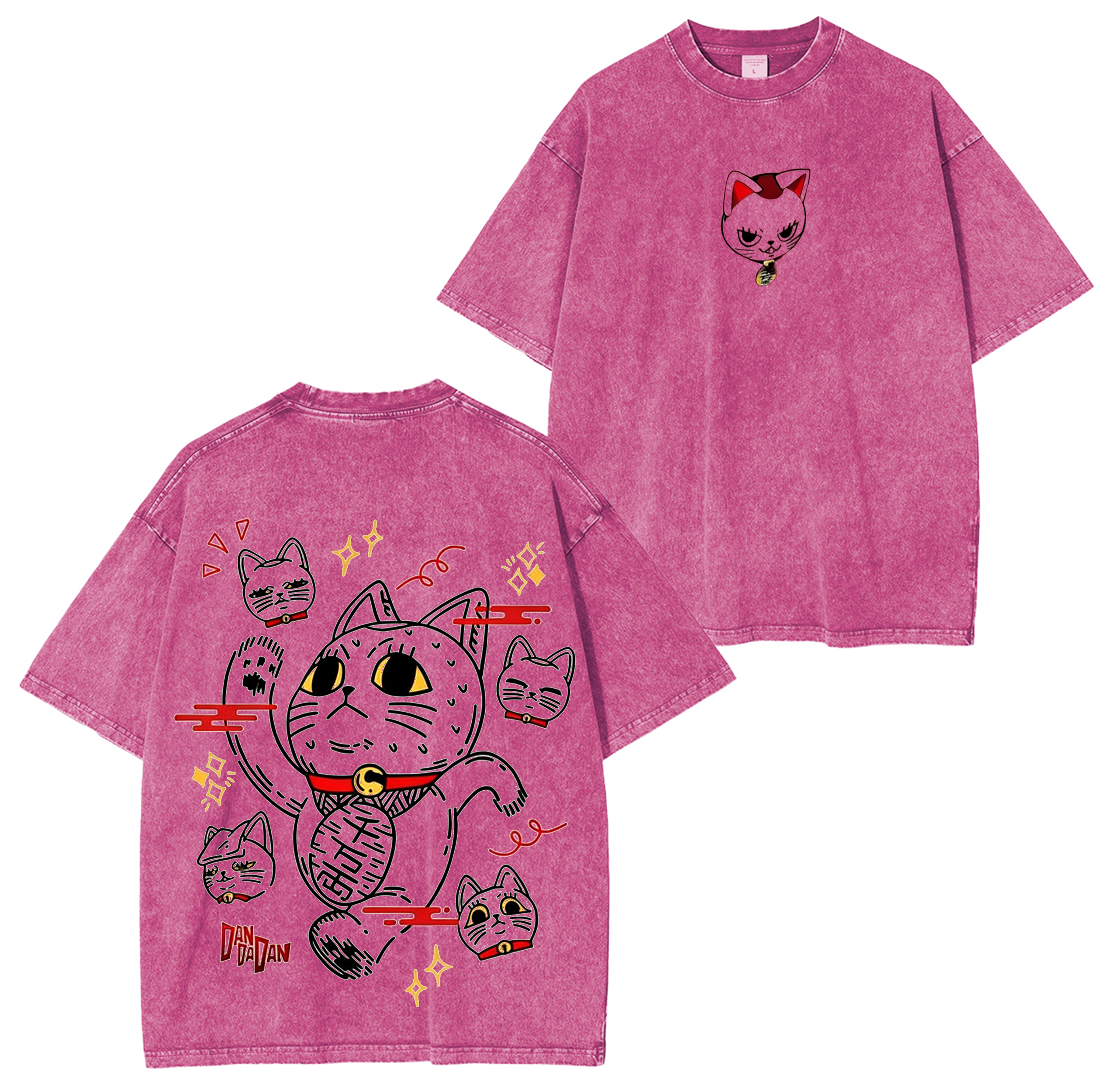 Turbo Granny,Dandadan  Anime Washed T-shirt/Crewneck/Hoodie