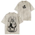 Mewtwo Psychic X PKM Legend Vintage Washed T-shirt/Crewneck/Hoodie