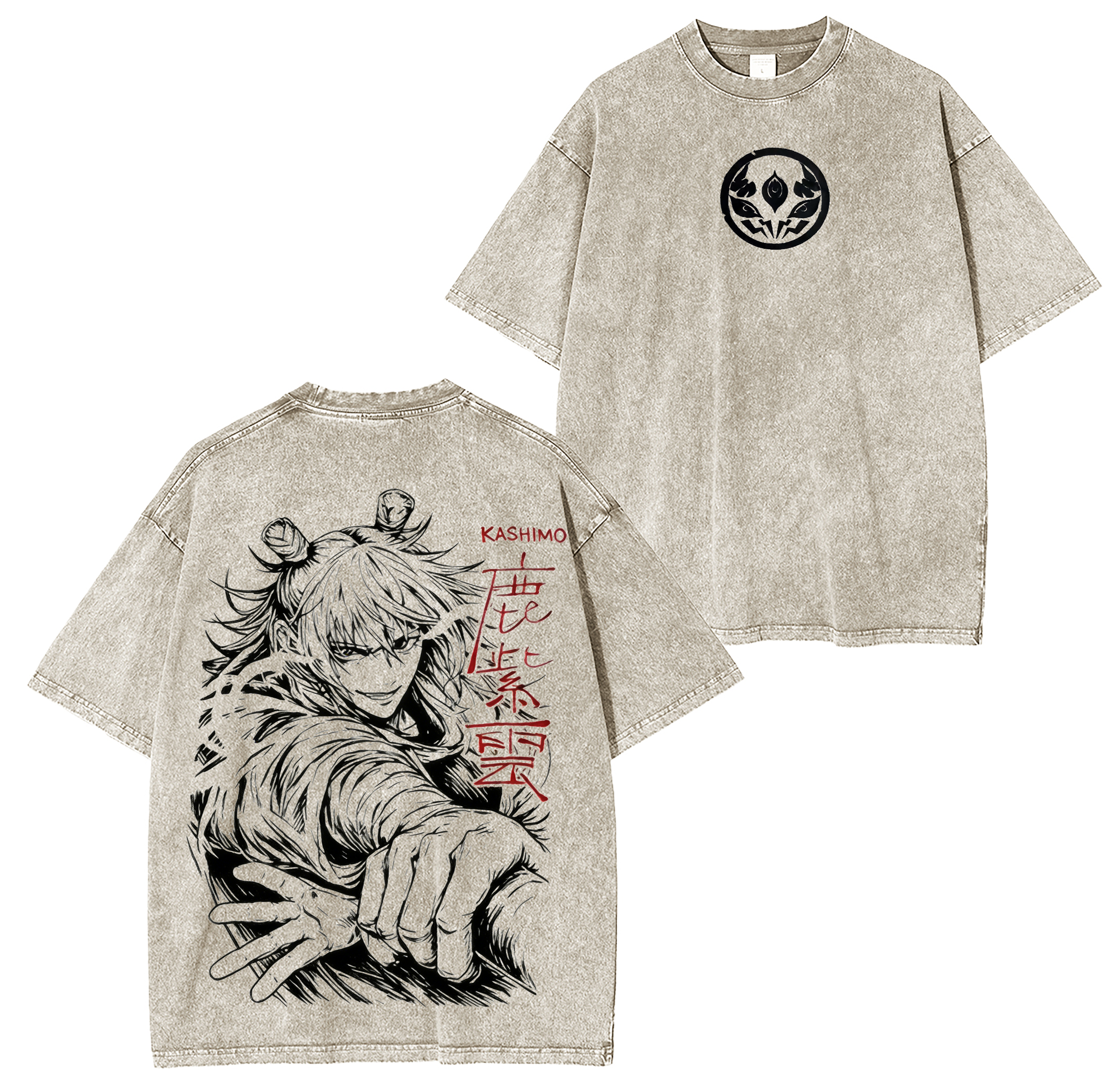 Hajime Kashimo ,Jujutsu Kaisen  Anime Vintage Washed T-shirt/Crewneck/Hoodie