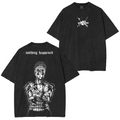 Zoro Nothing Happened,One Piece Anime Washed T-shirt/Crewneck/Hoodie