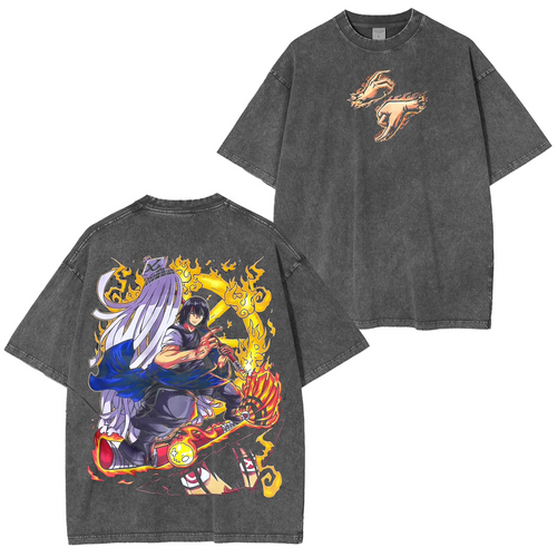 Benimaru,Fire Force Anime Washed T-shirt/Crewneck/Hoodie