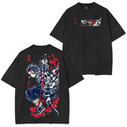 Kamado Tanjiro ,Demon Slayer Anime Unisex Washed T-Shirt