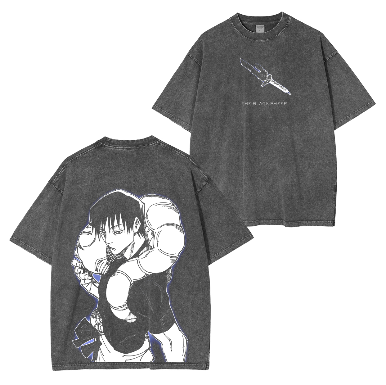 Jujutsu Kaisen Anime Unisex Washed T-Shirt