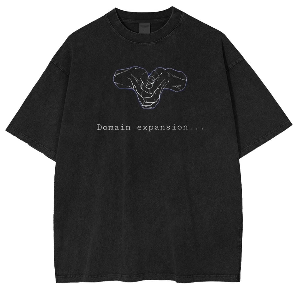 Jujutsu Kaisen Anime Unisex Washed T-Shirt