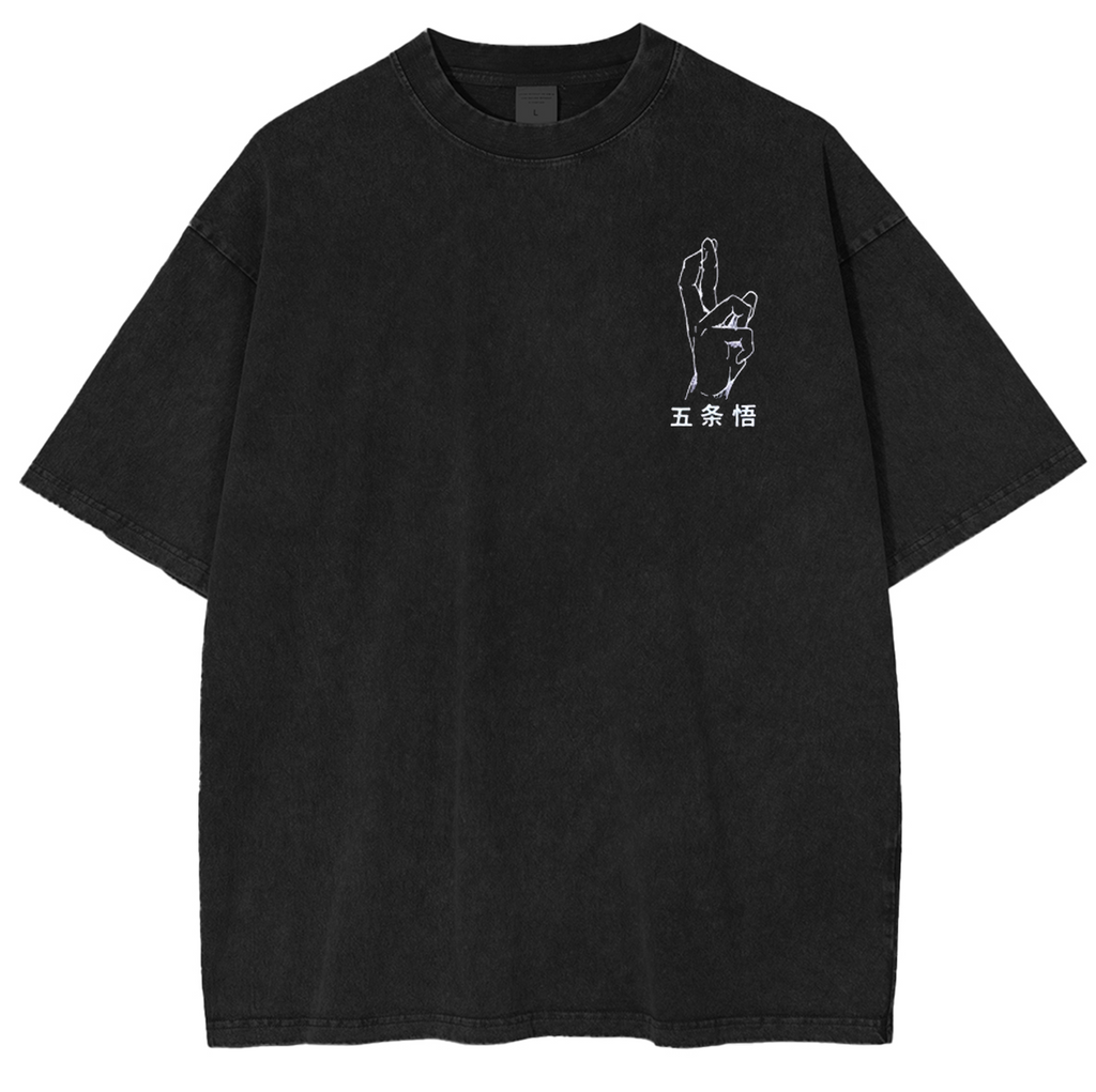 The Honored One Gojo Satoru ,Jujutsu Kaisen Anime Unisex Washed T-Shirt